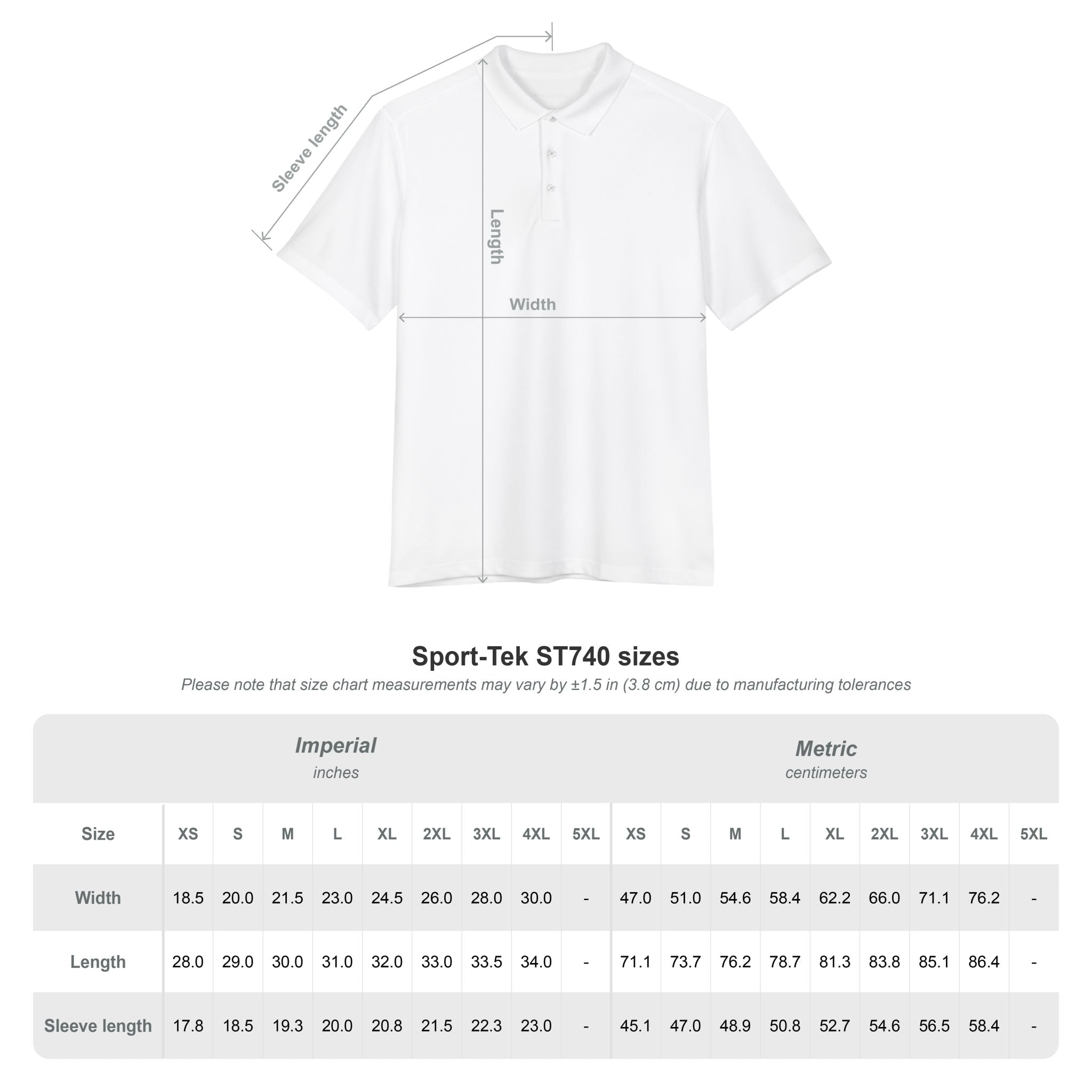 Lightweight Men's Embroidered Golf Polo