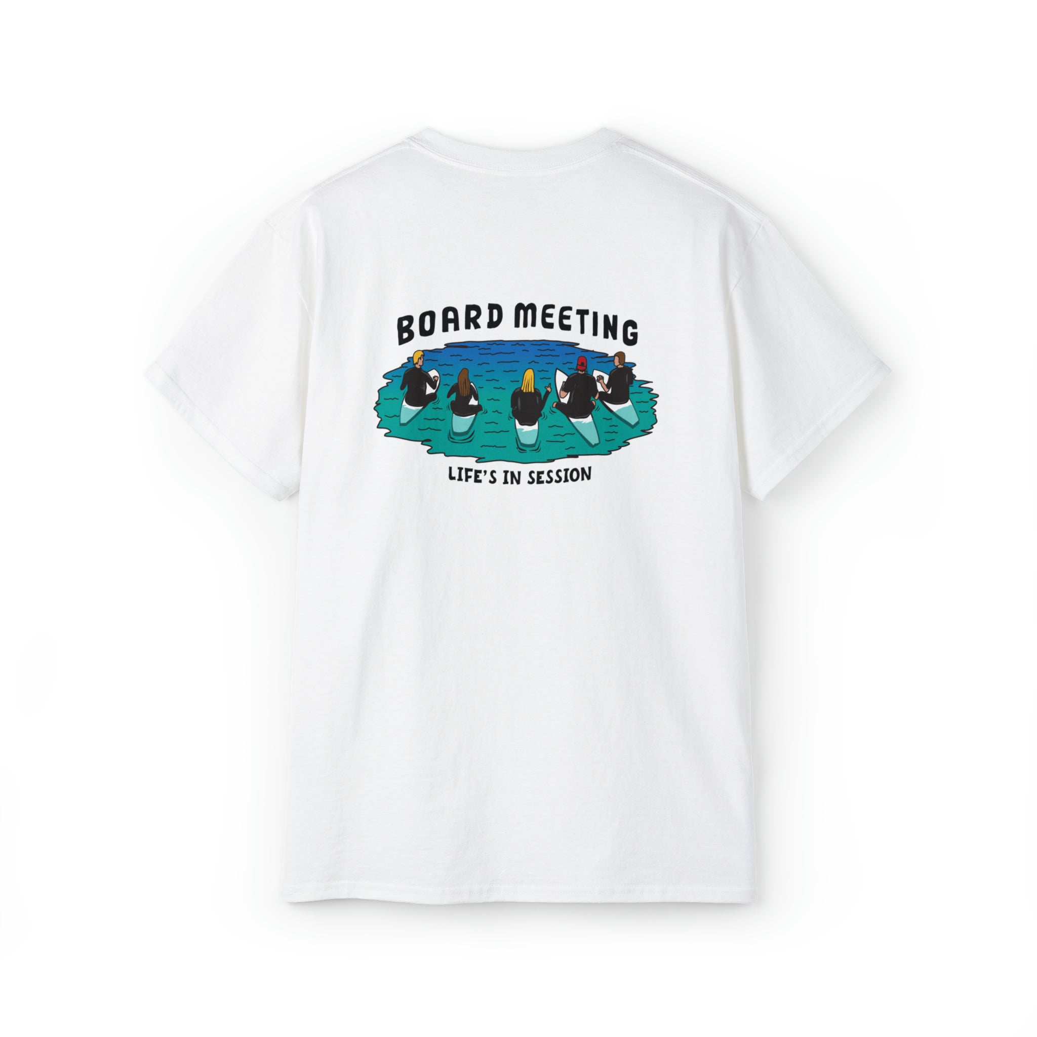 Board Meeting T-Shirt White