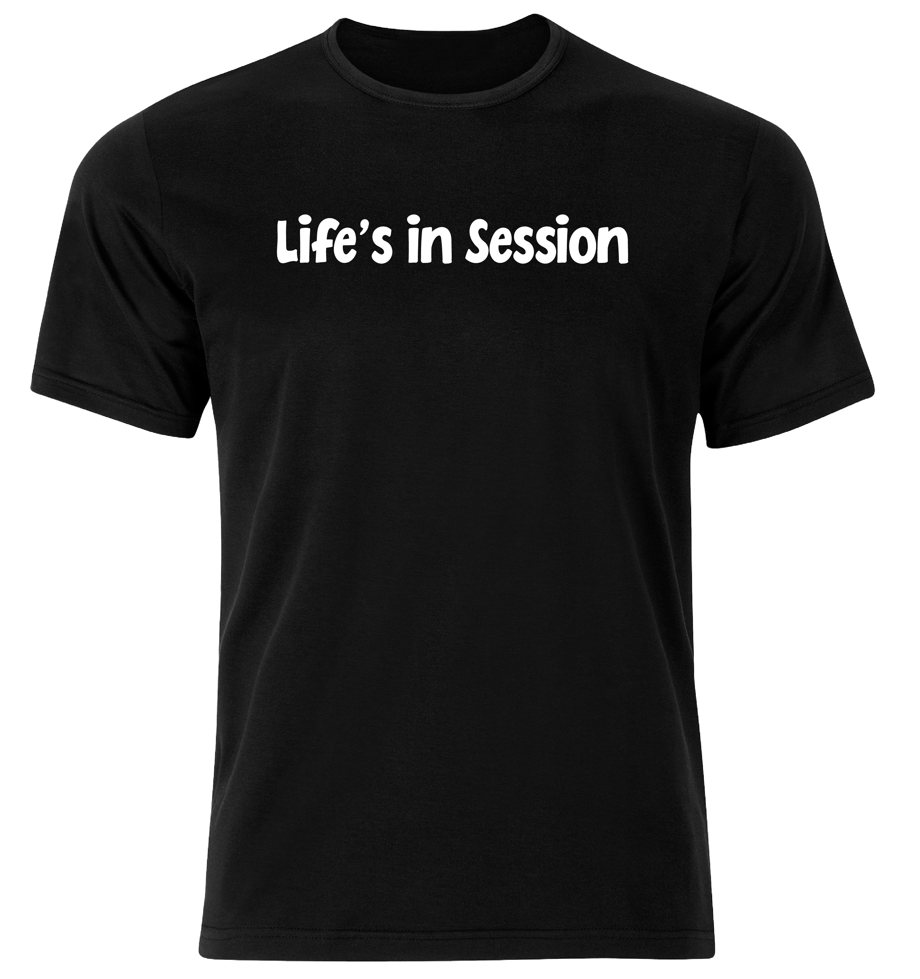 Black Slogan T-Shirt